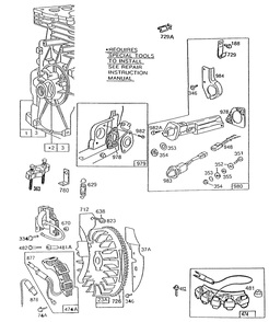 Misc Elect,oil Gard,flywheel Diagram and Parts List for 132431-0267-XX  Briggs and Stratton Engine
